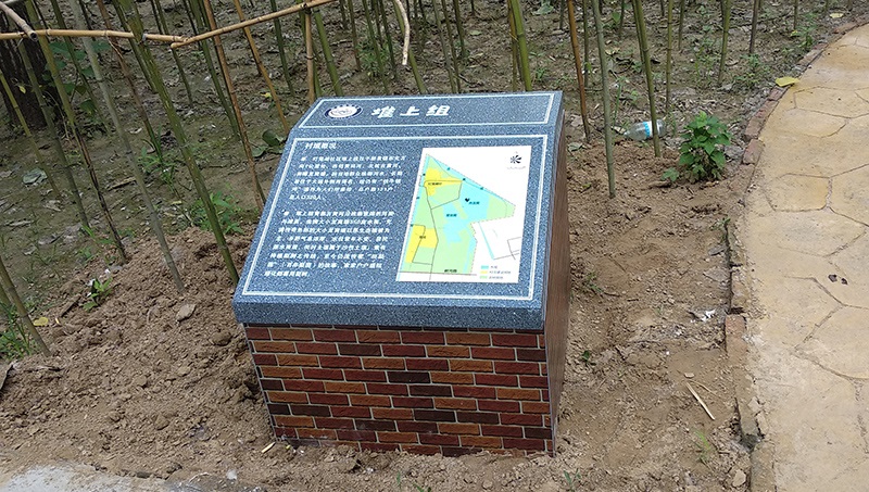 乡村旅游标识路线平面导览图