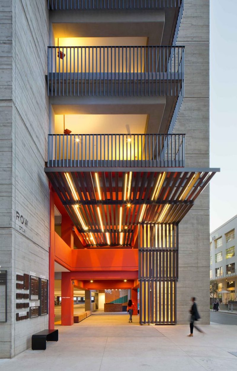 洛杉矶Row DTLA街区标识导视9